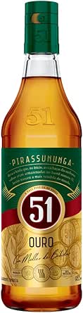 Cachaça Tradicional 51 Ouro 965 ml